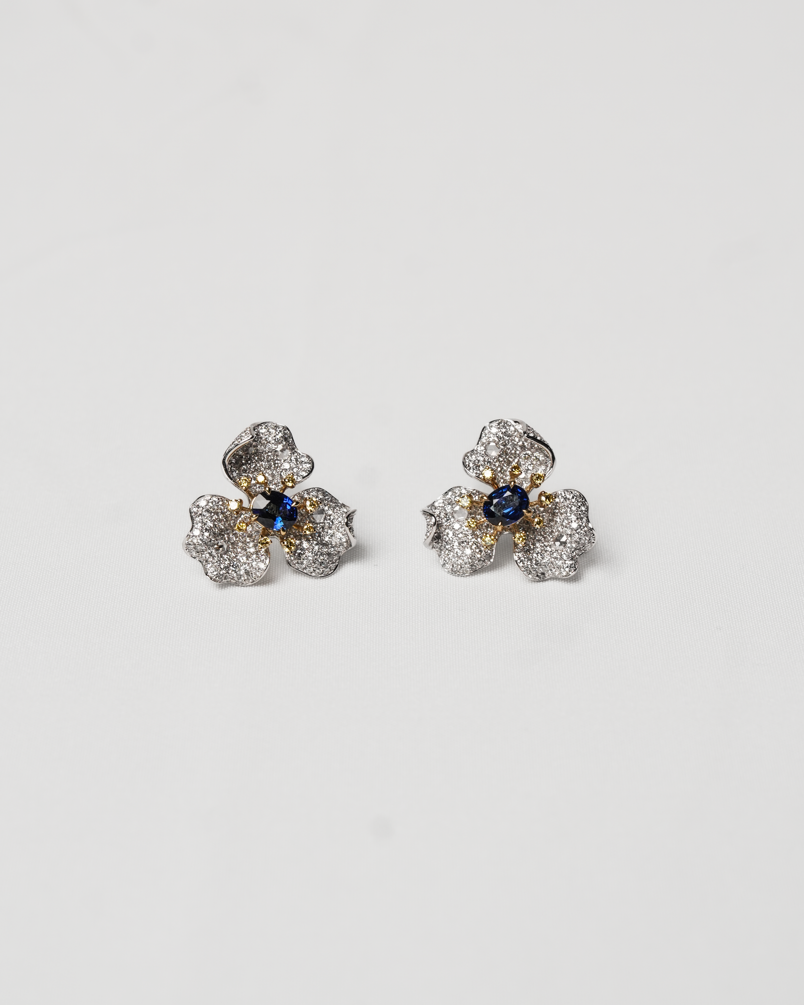 Diamond Necklace and Earrings and Ring  With Stone