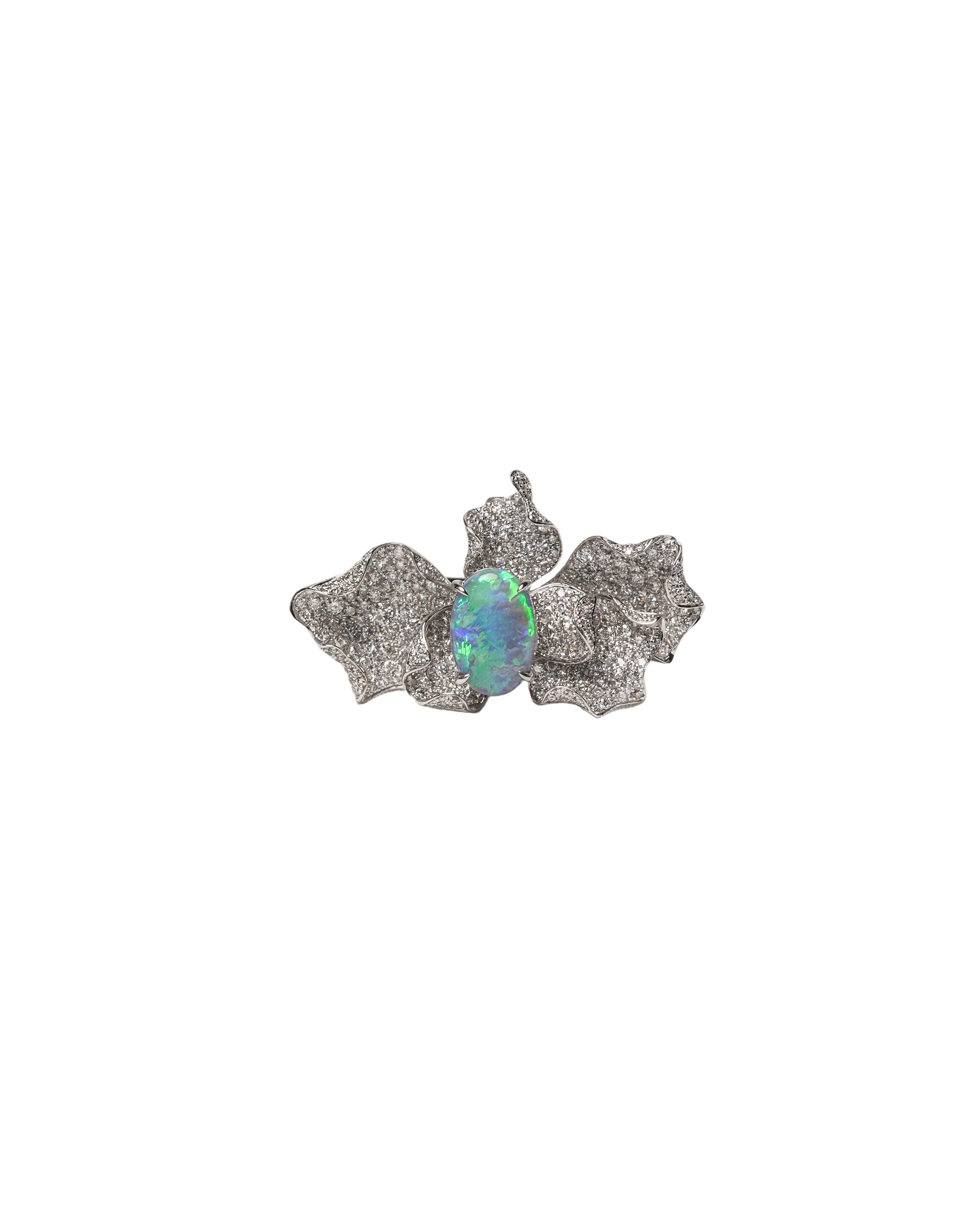 Floral Diamond Bloom Ring