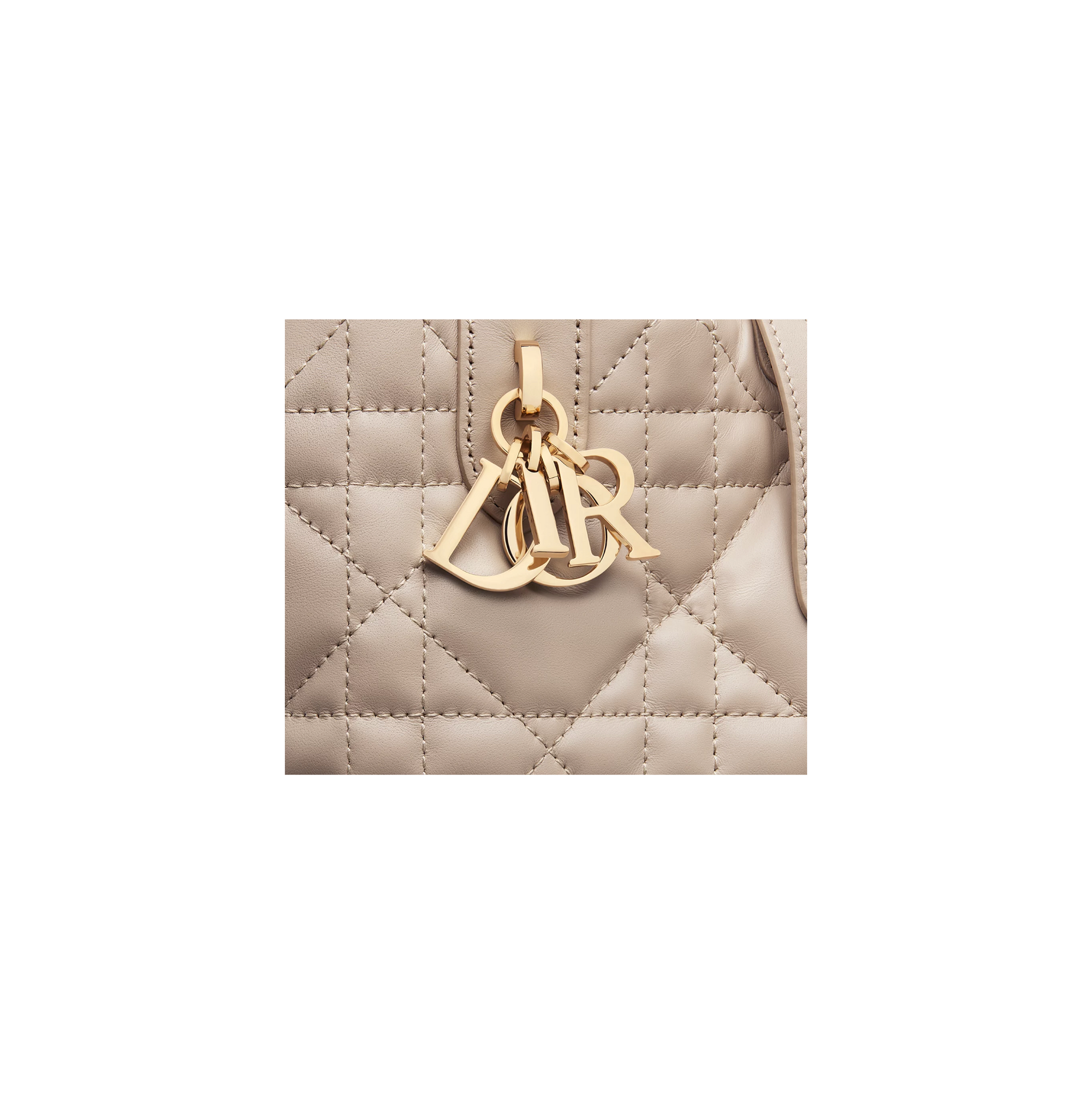 DIOR - Toujours Bag - Type Calfskin  - Colour Powder Beige - Size M - 2024
