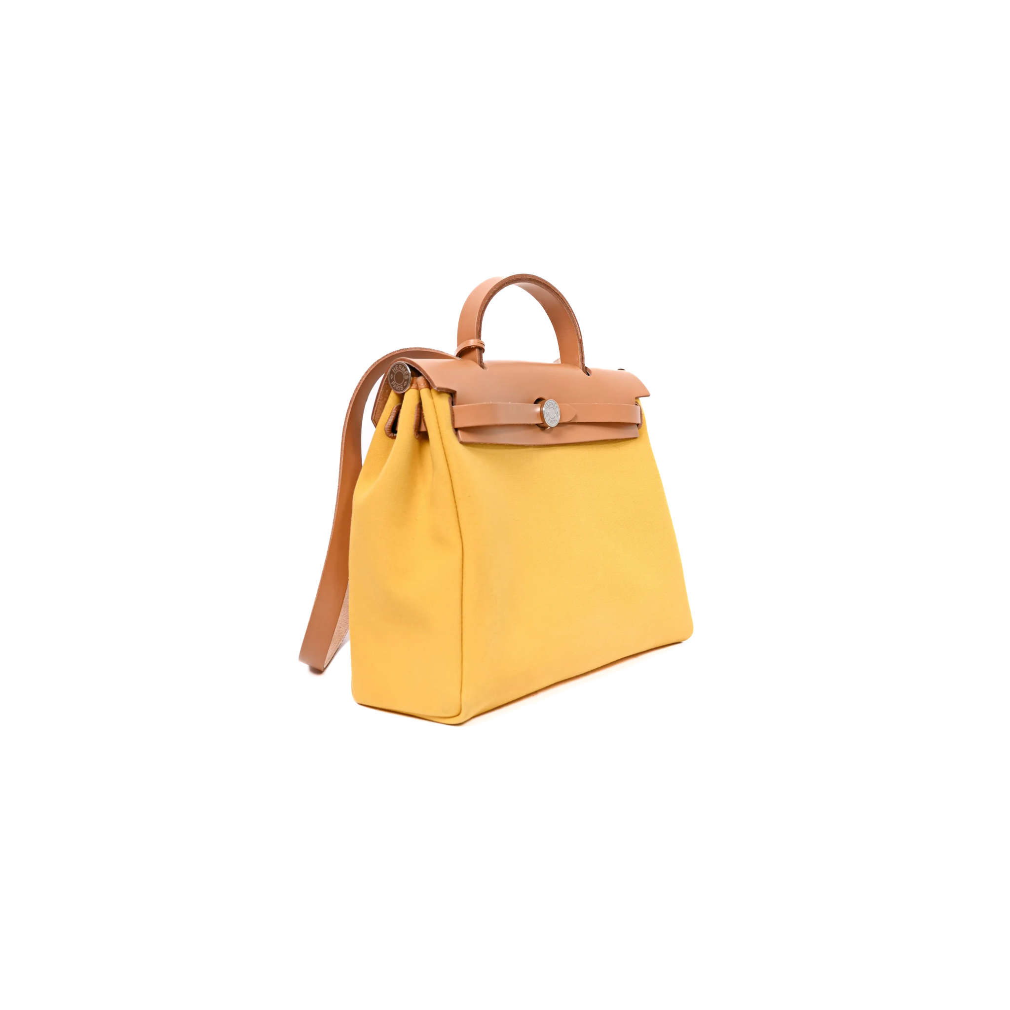 HERMES - Her Bag - Colour Yellow and Brown - Size 31 - 2024