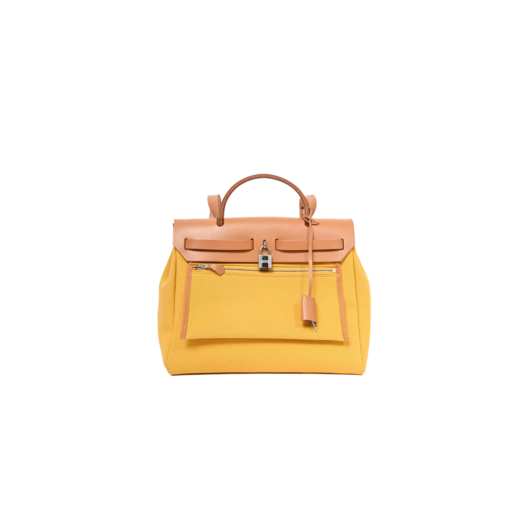 HERMES - Her Bag - Colour Yellow and Brown - Size 31 - 2024