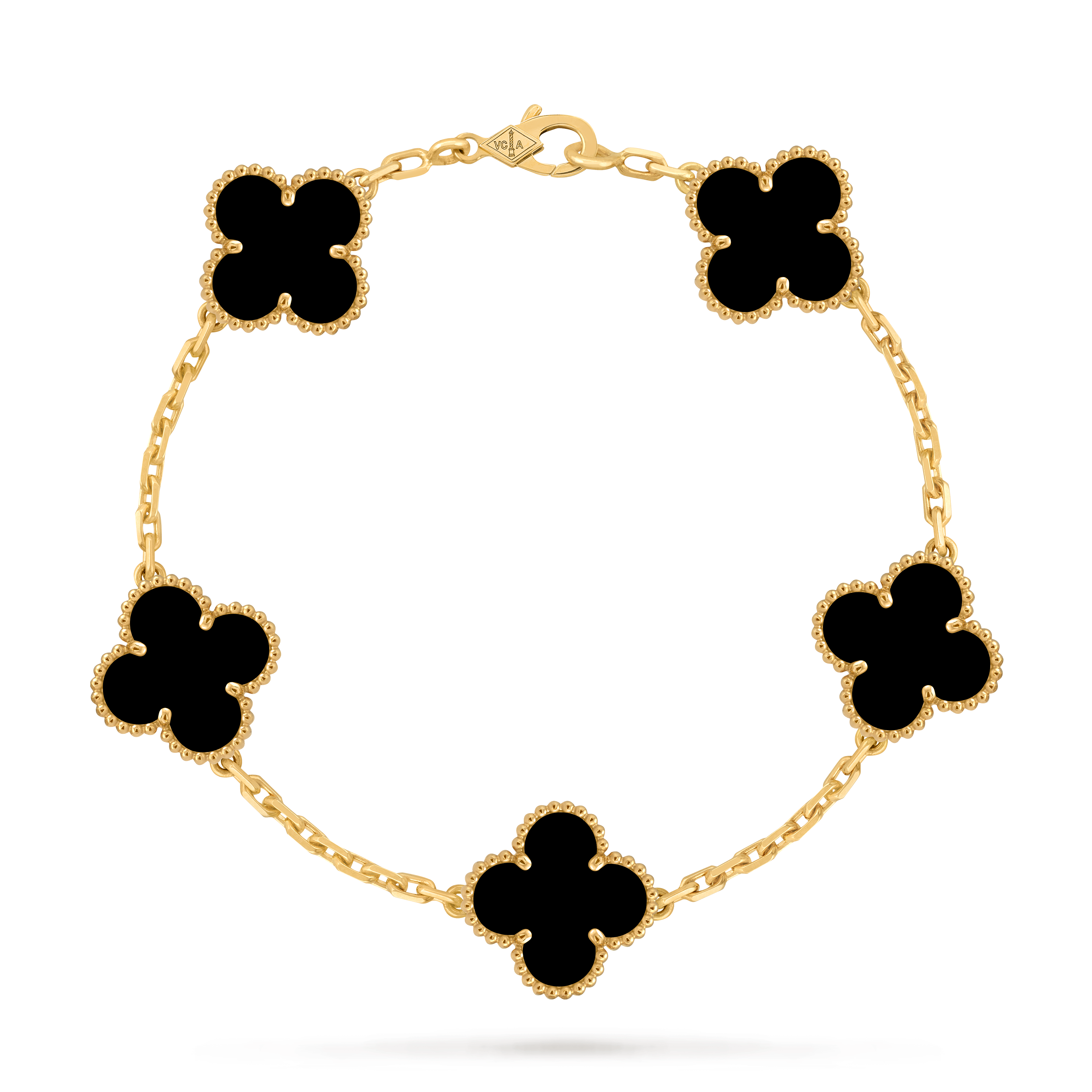 Vintage Alhambra bracelet, 5 motifs