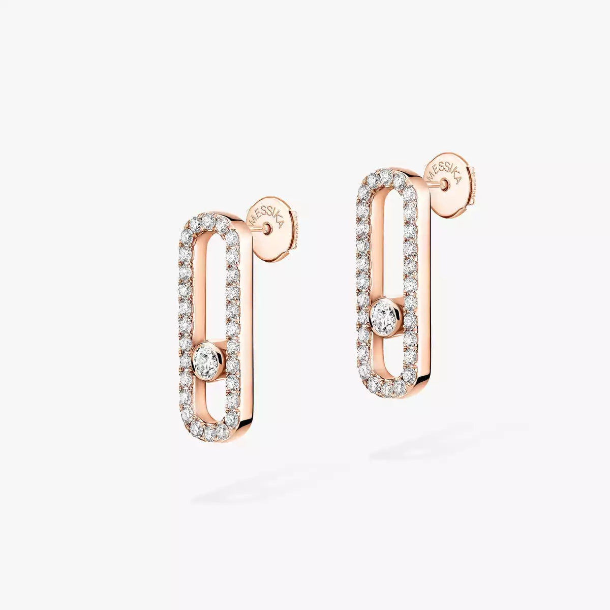 MOVE UNO DIAMOND PAVÉ EARRINGS