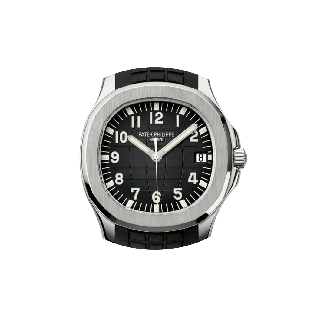 Patek Philippe-Aquanaut Black Dial