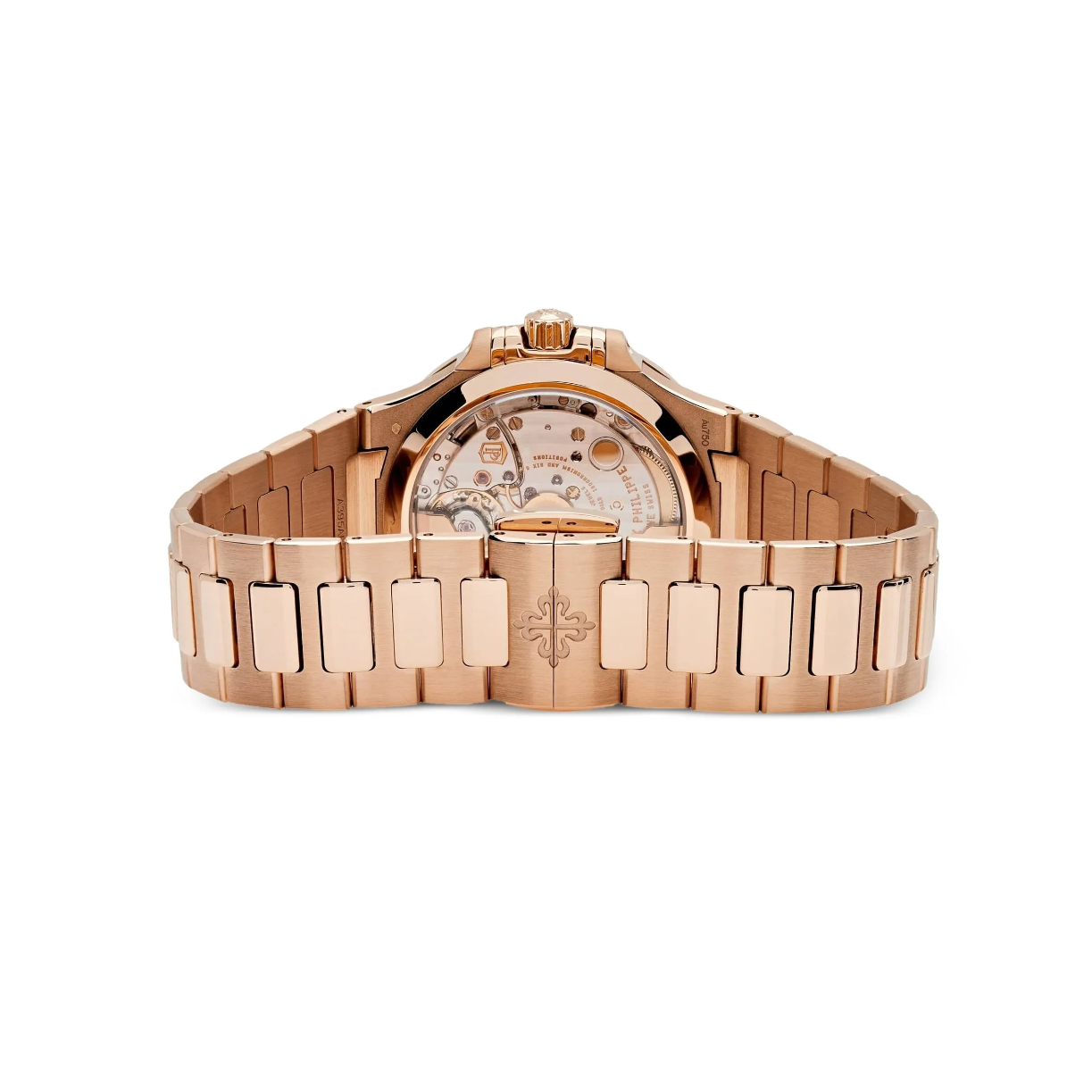 Patek Philippe-Nautilus - 7118/1200R - Full Rose gold / Diamond Bezel - 35.2mm - 2024