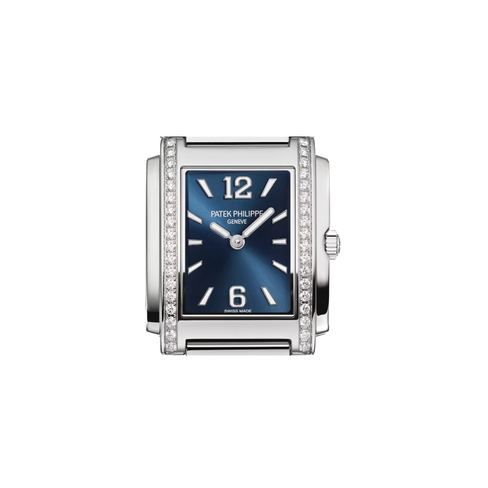 Patek Philippe-Twenty ~ 4-4910/1200A-Diamond - Steel case -25mmx30mm - 2024