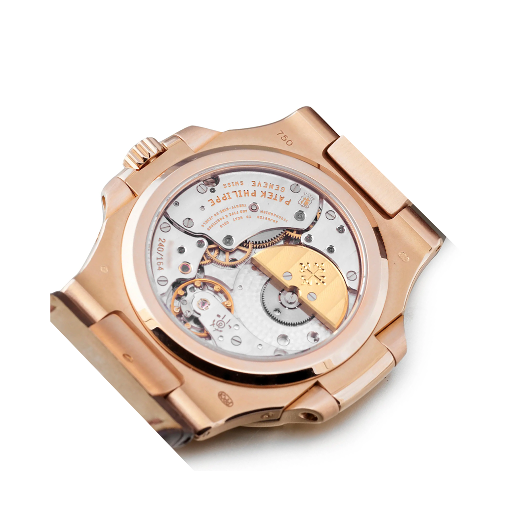 Patek Philippe - Nautilus - 5712R-001 - Rose Gold - Automatic - Leather - 40mm - 2017