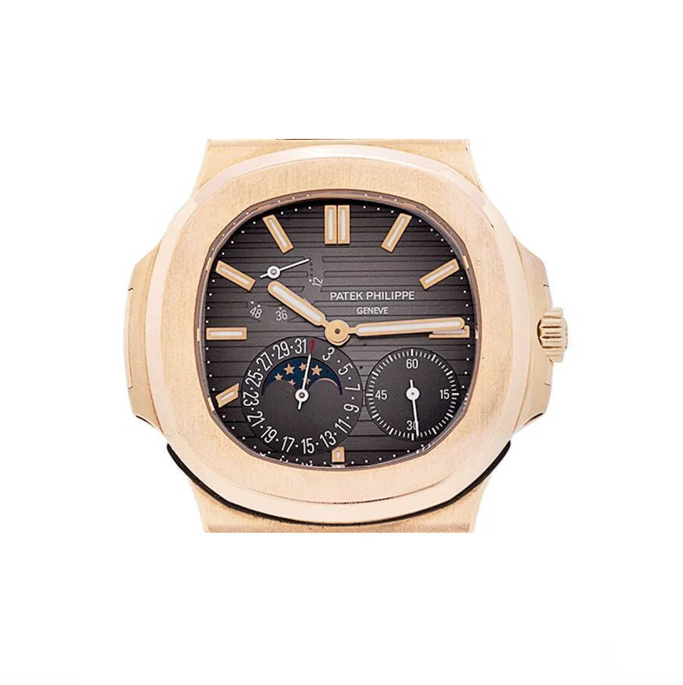 Patek Philippe - Nautilus - 5712R-001 - Rose Gold - Automatic - Leather - 40mm - 2017