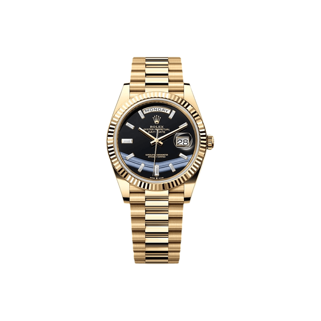 Rolex - Day date - 228235 - Full Rose gold case - Slate Ombre - 40mm - 2023