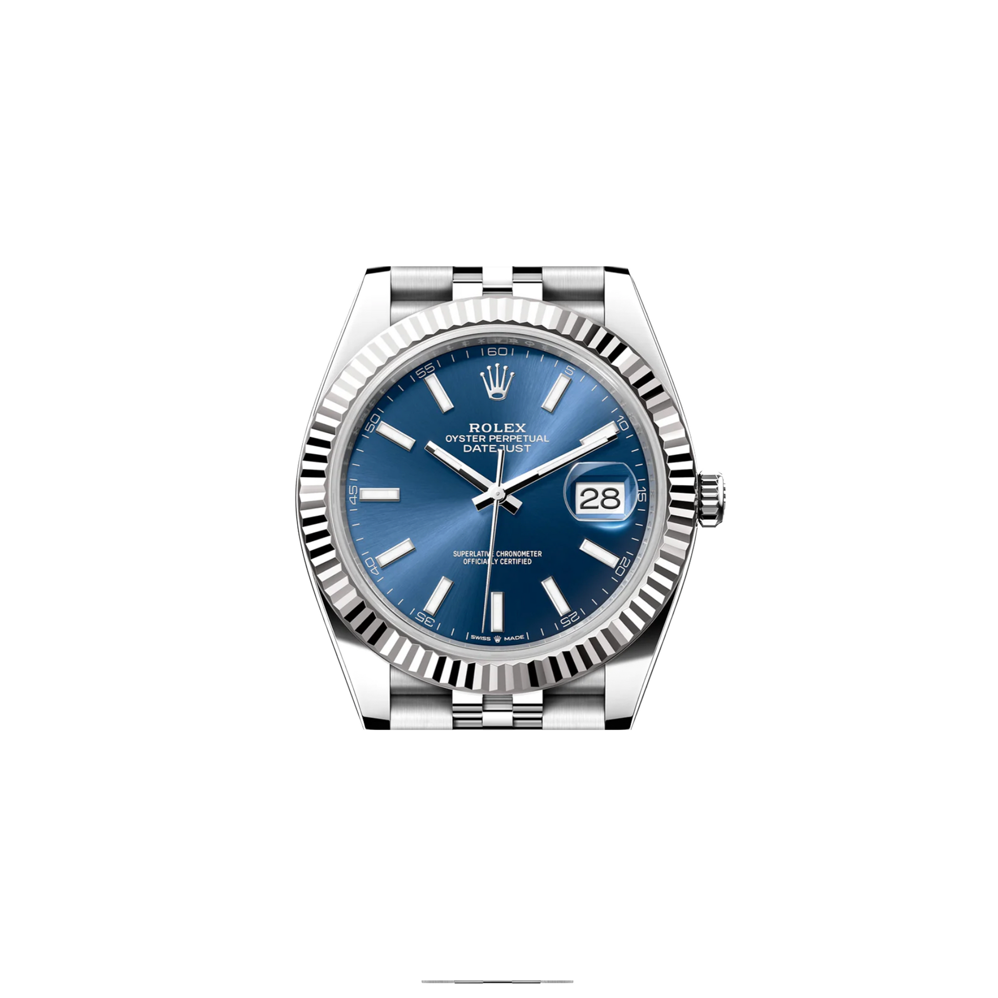 Rolex - Date Just - 126334 - Stainless Steel - Blue dial-41 mm - 2025