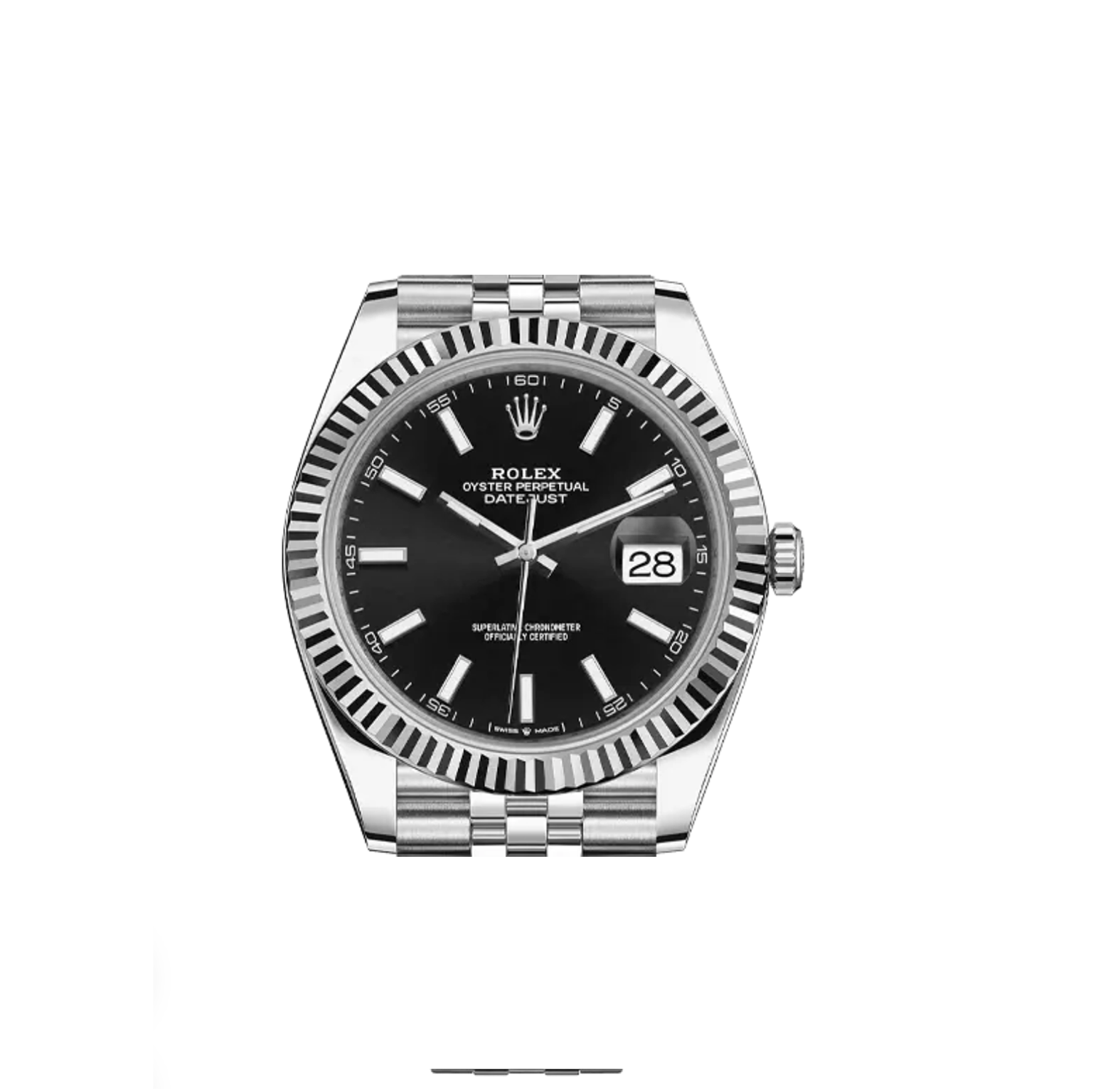 Rolex - Date Just-126334 - Stainless Steel case / Black dial  - 41mm - 2025
