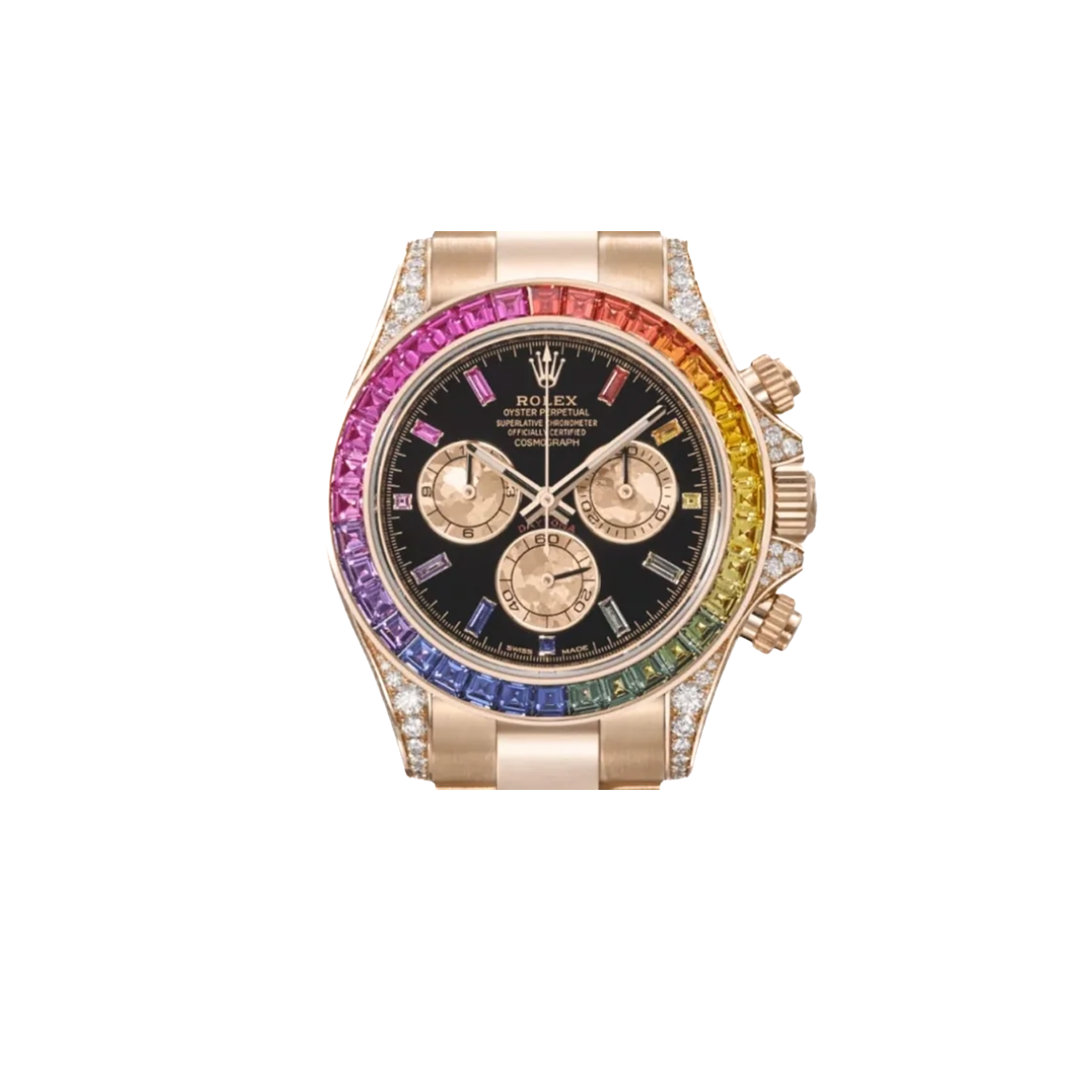 Rolex - Daytona - Sapphire Rainbow bezel