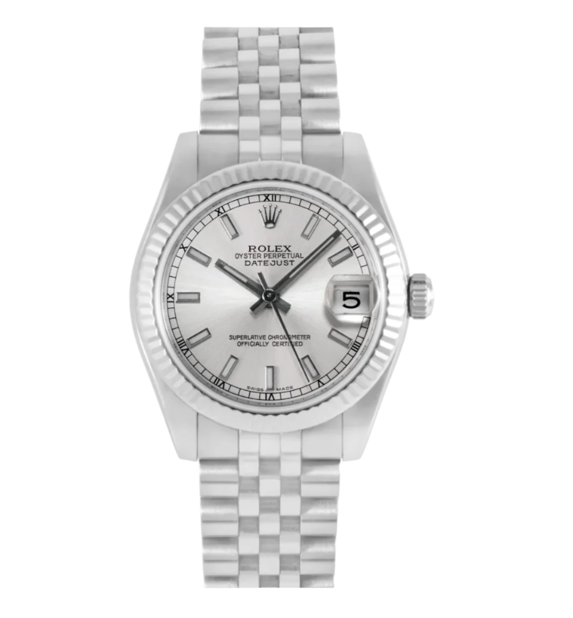 Rolex - Date Just Silver Dial