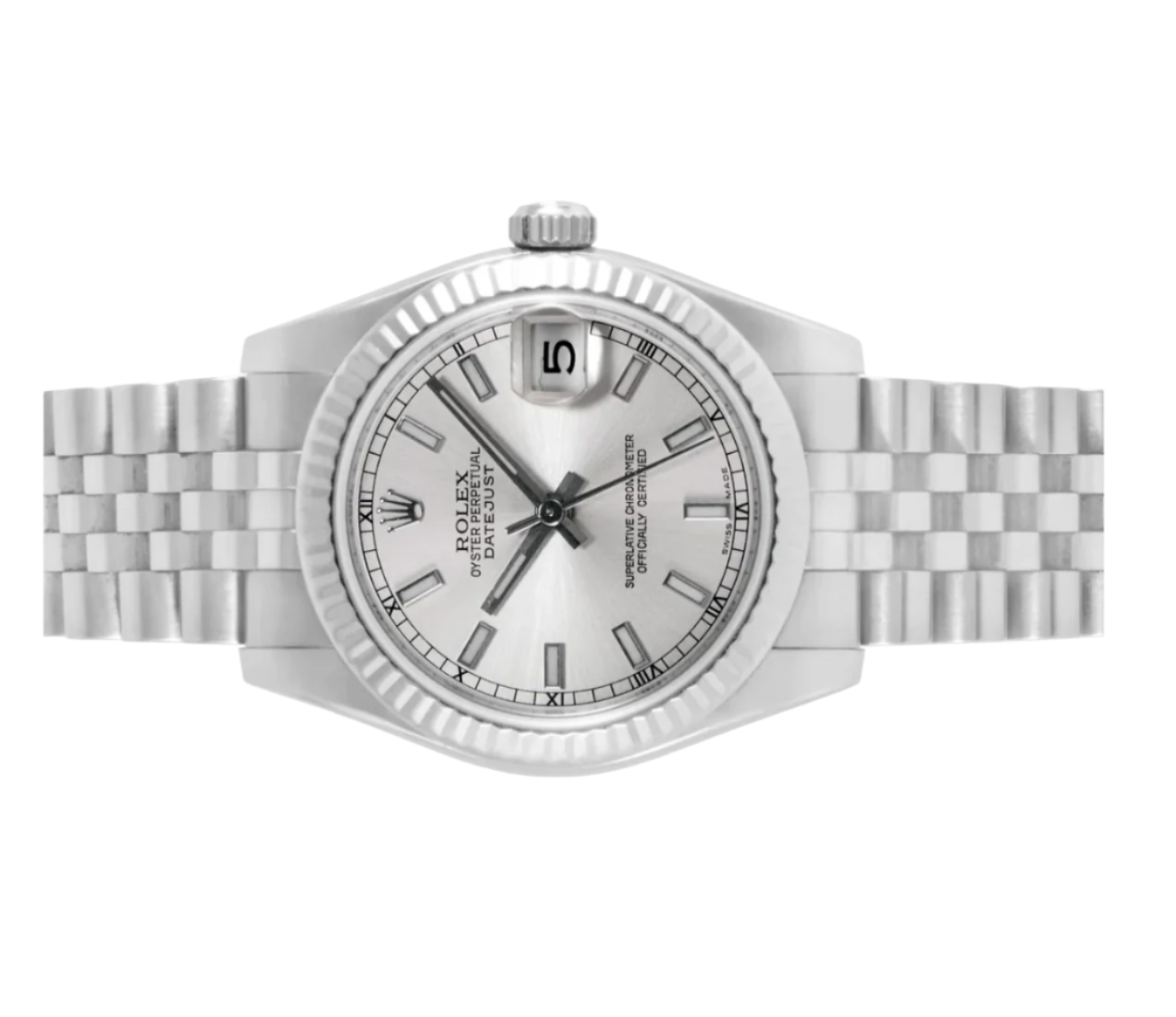 Rolex - Date Just Silver Dial