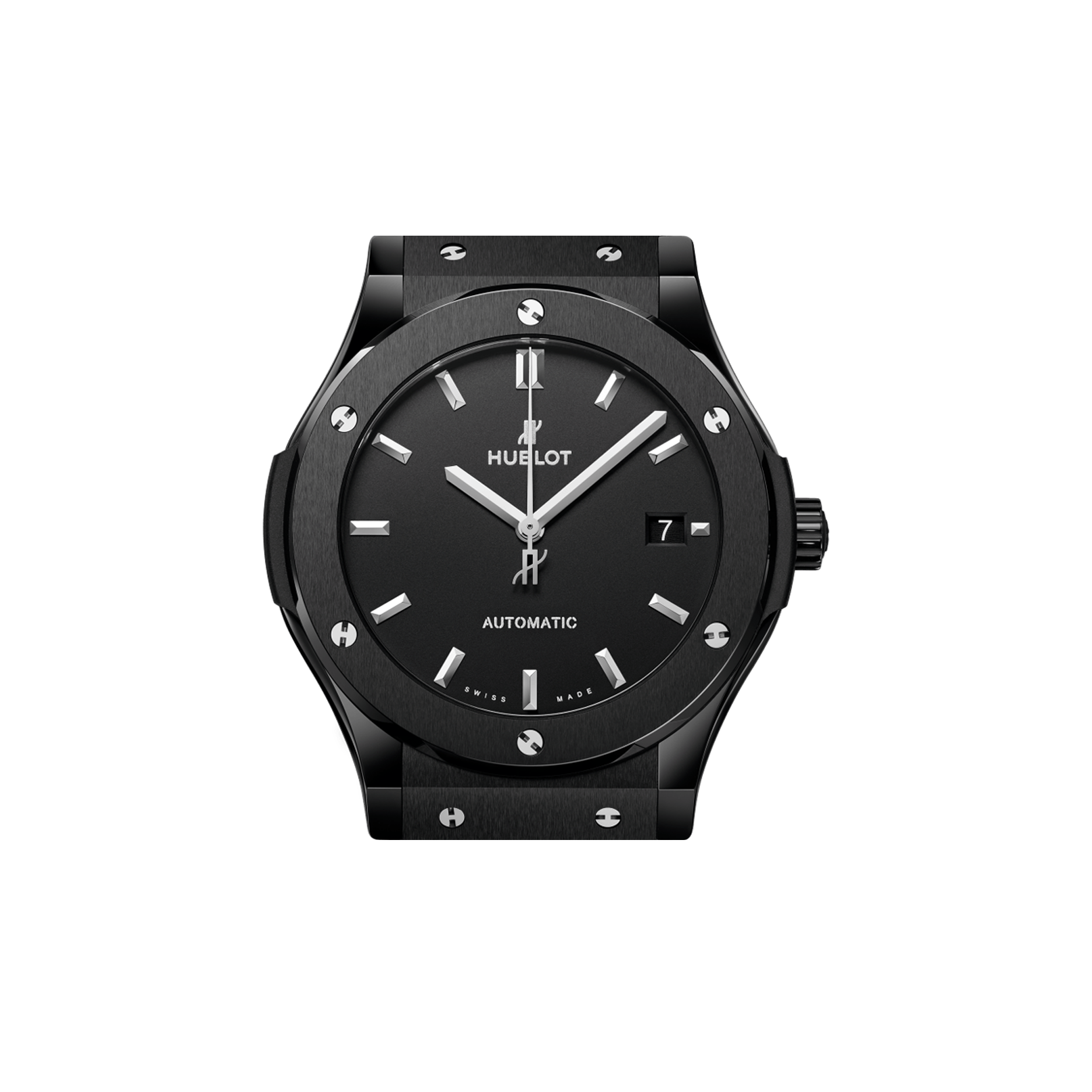 Hublot - Classic Fusion - 511.CM1171.RX - Ceramic - Black Dial - Rubber Bracelet - 45mm - 2025