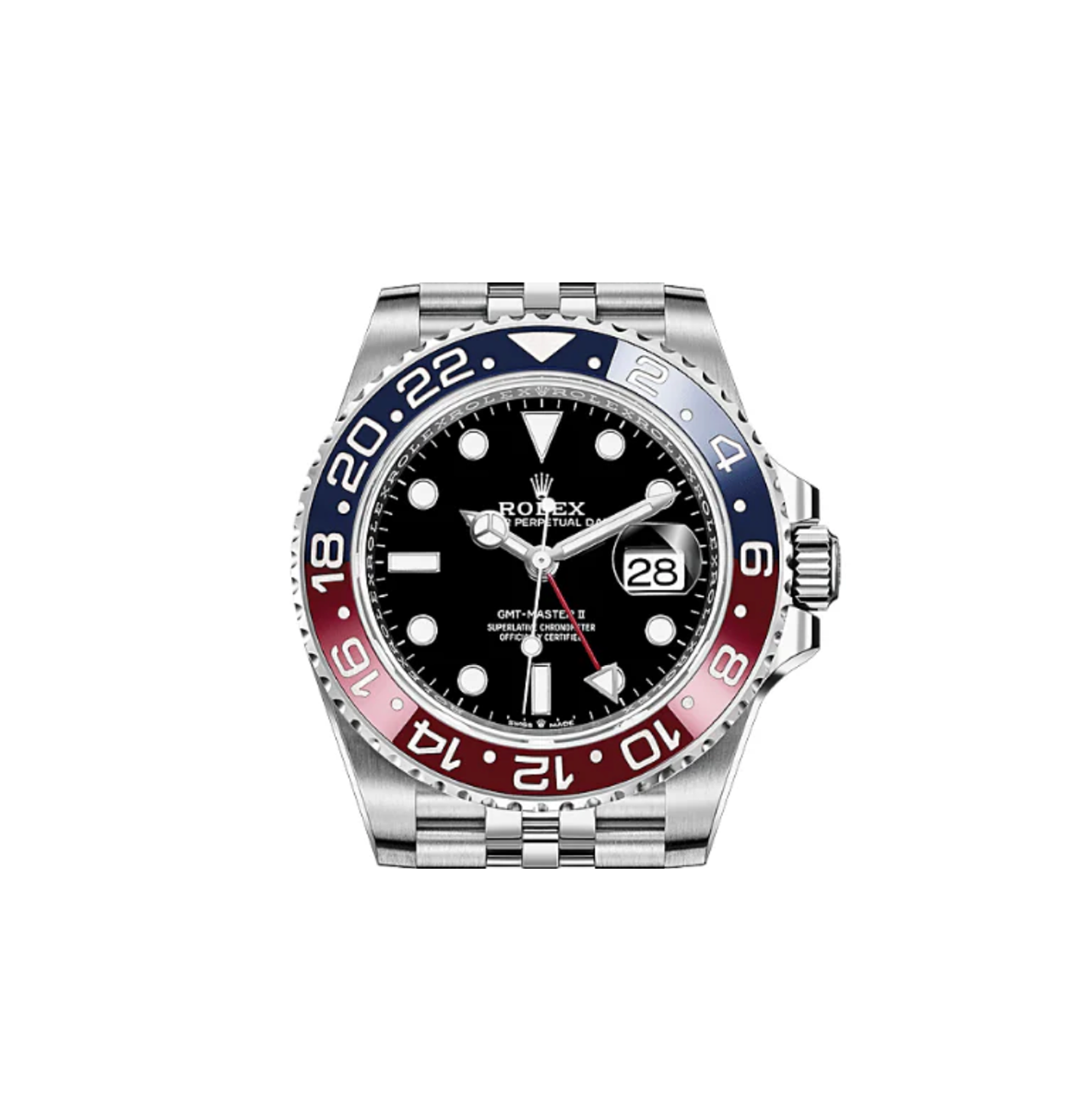Rolex - GMT Master 2- 126710BLRO - Steel case - Black dial AKA Pepsi - 40mm- 2024