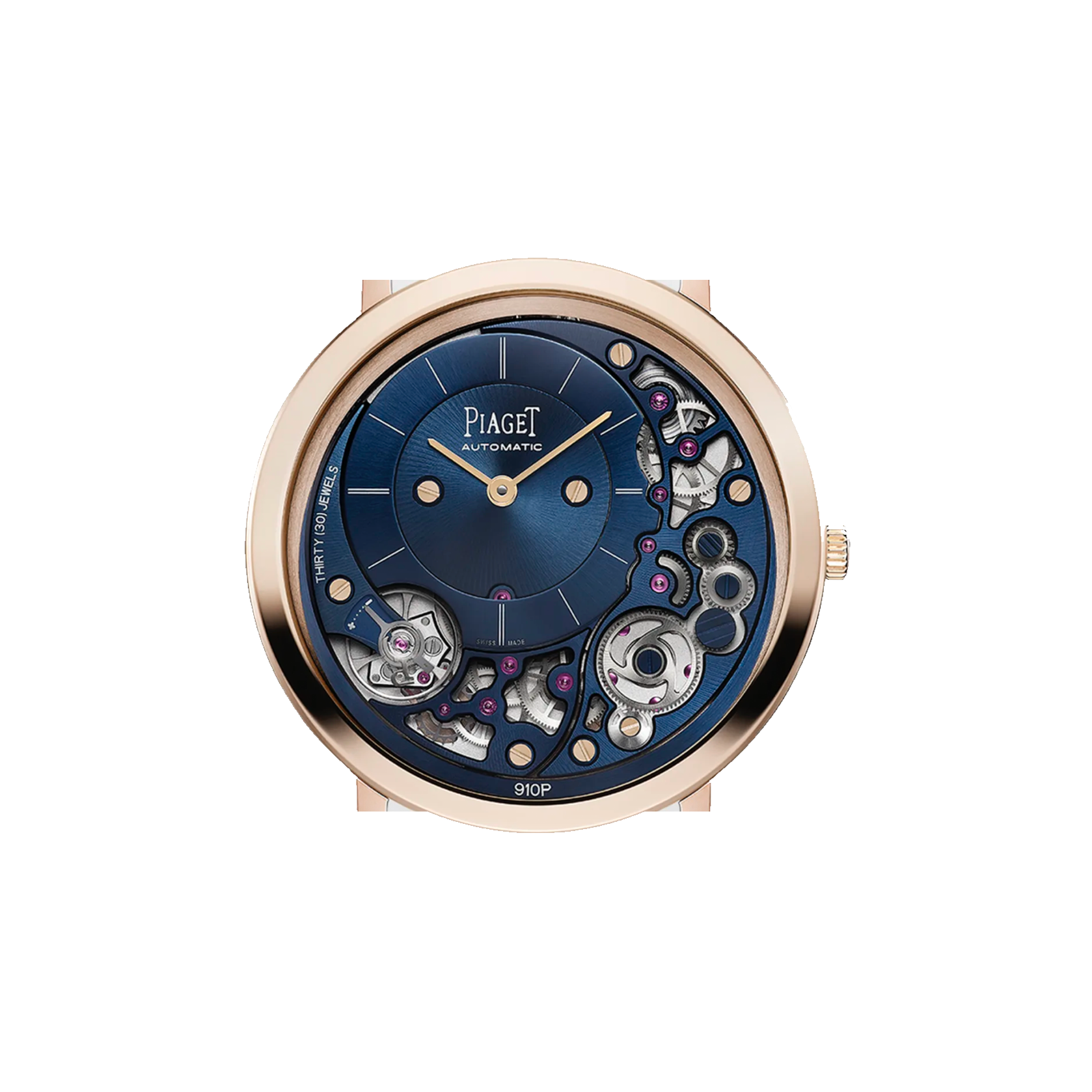 Piaget-Altiplano - G0A48125 - Rose Gold - Automatic-Leather - Bleu Dial- 41mm - 2024