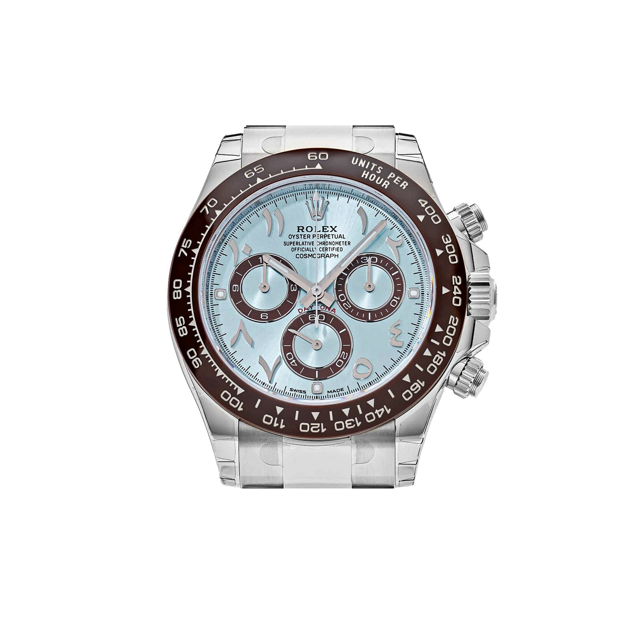 Rolex - Daytona  - 116506 - Cerachrom - Automatic - Ice blue - Arabic - Platinum - 40 mm - 2023