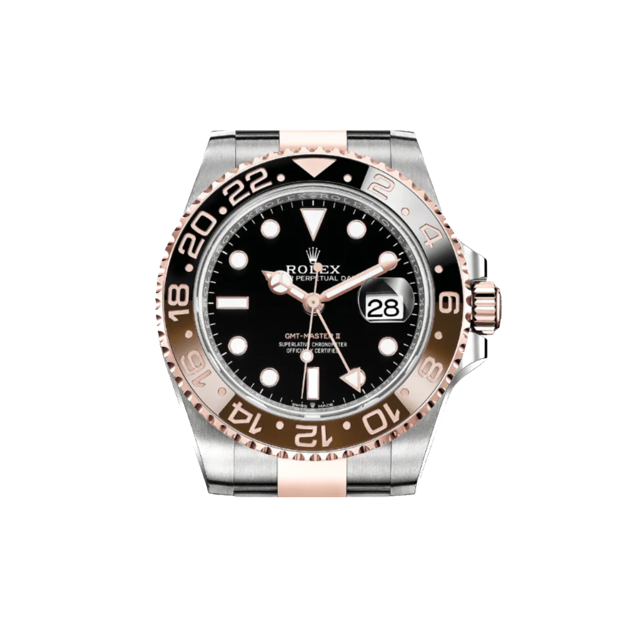 Rolex - GMT Master 2 - Steel & Rose Gold - Black dial AKA Root beer - 126711CHNR - 40mm - 2025