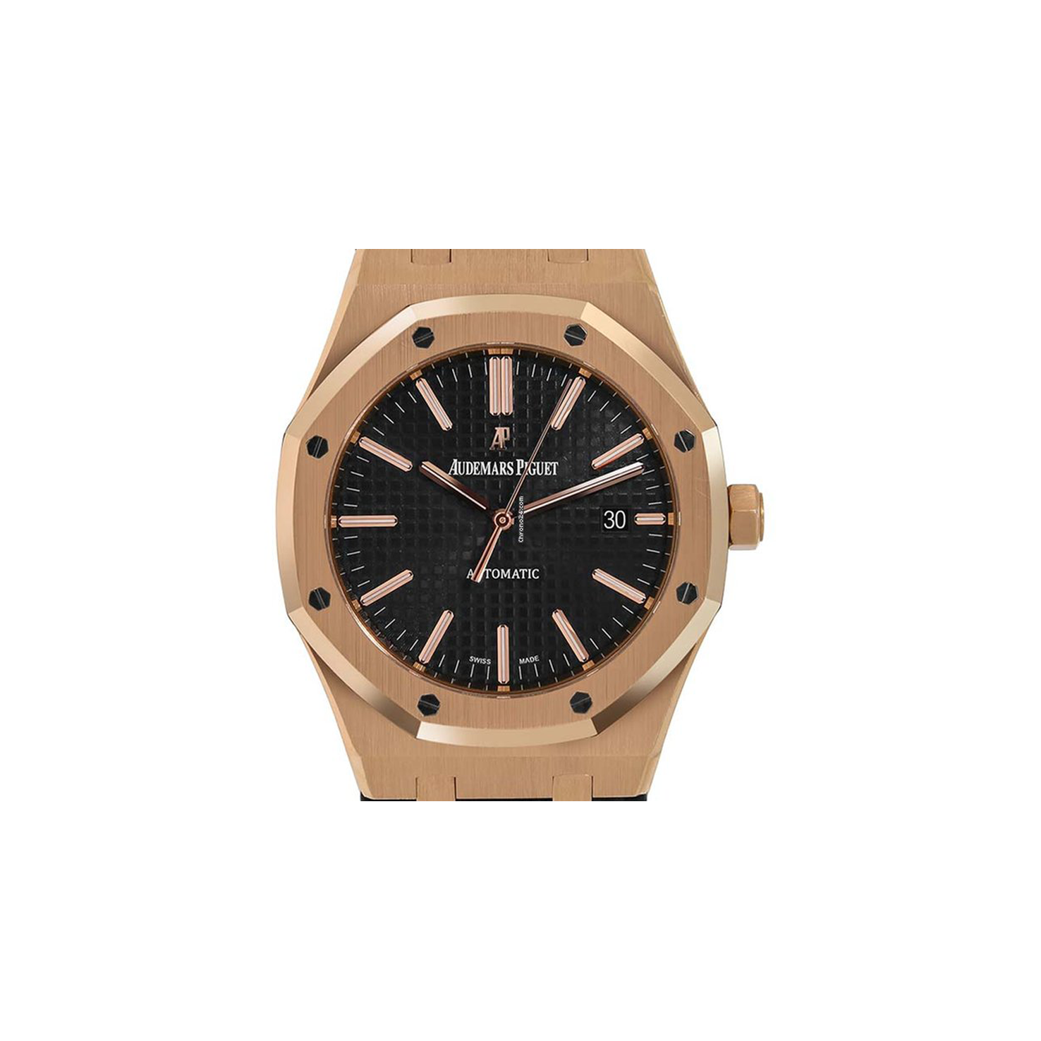 Audemars Piguet - Royal aok - Model2025 - Black Ceramic -Leather - 41mm - 2025